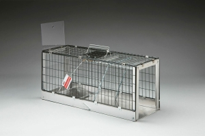 Klatka pułapka na koty i małe zwierzęta. Składana.