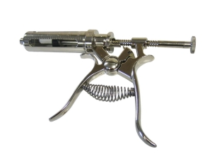 Strzykawka półautomatyczna do bydła i świń 10 ml.